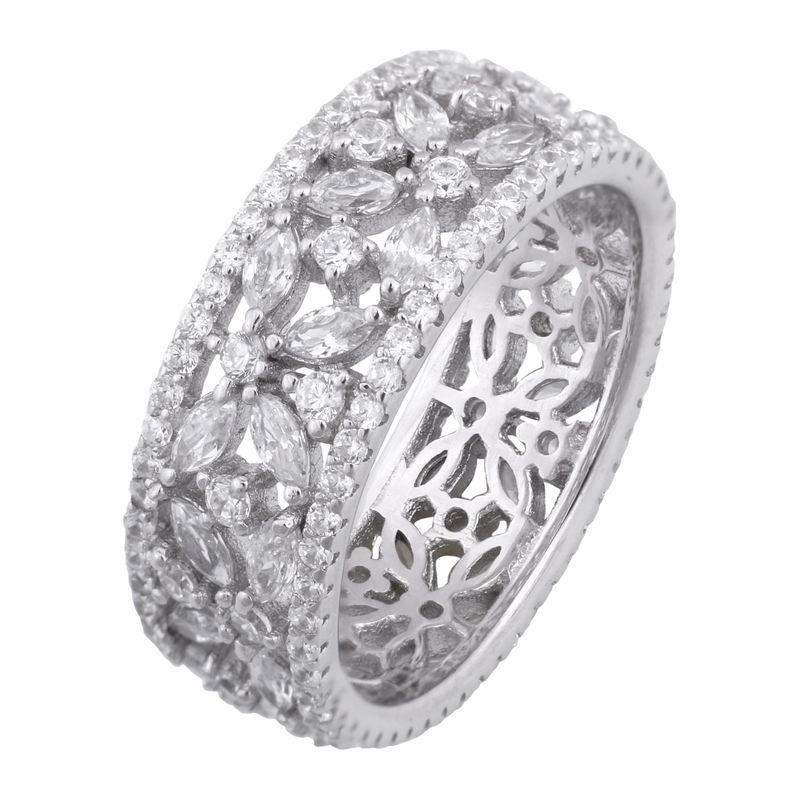انگشتر نقره زنانه مدل r3293