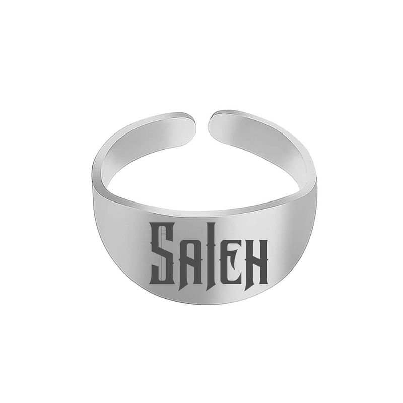 انگشتر نقره مردانه ترمه ۱ مدل صالح کد 305 rsil