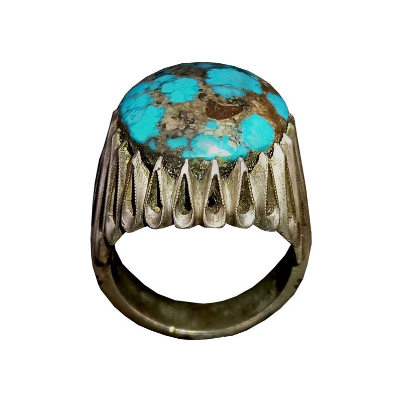 انگشتر نقره مردانه مدل f8000