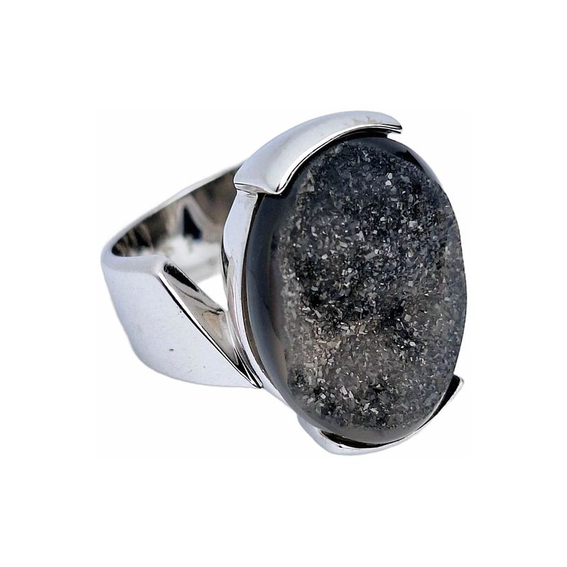 انگشتر نقره مردانه مدل piarte r03 72
