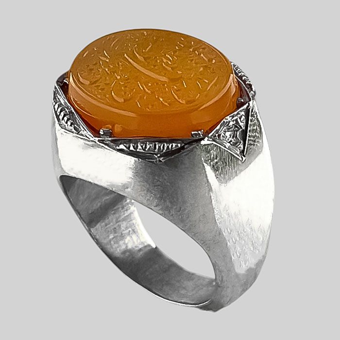 انگشتر نقره مردانه مدل r1531