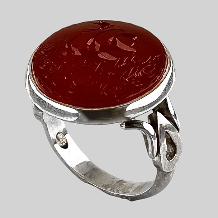انگشتر نقره مردانه مدل r1532