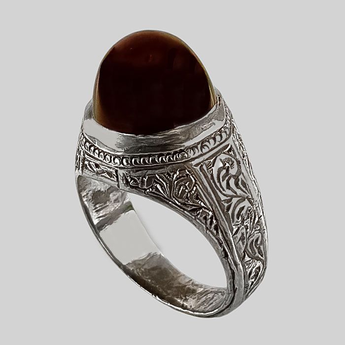 انگشتر نقره مردانه مدل r1553