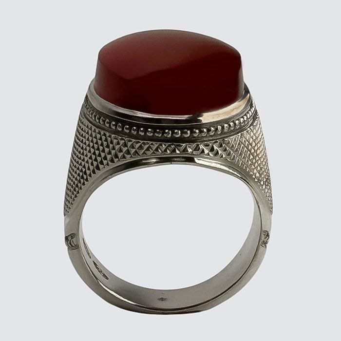انگشتر نقره مردانه مدل r1560