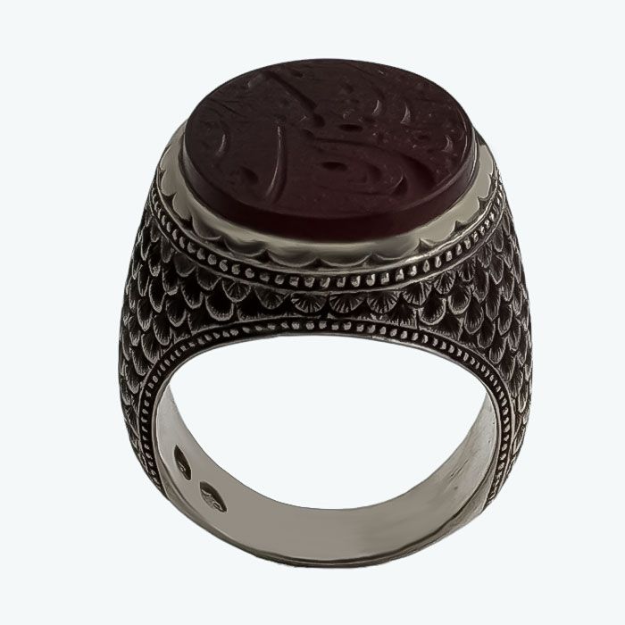 انگشتر نقره مردانه مدل r1575