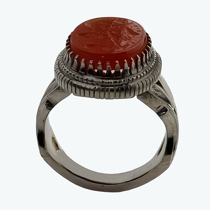 انگشتر نقره مردانه مدل r1580