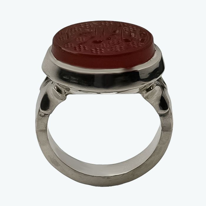 انگشتر نقره مردانه مدل r1606