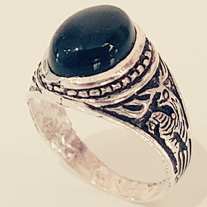 انگشتر نقره پسرانه مدل p9800