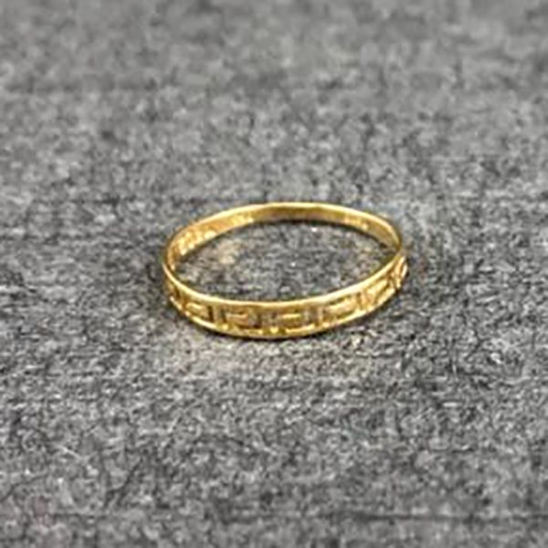 بند انگشتی طلا 18 عیار زنانه دوست خوب مدل dk348