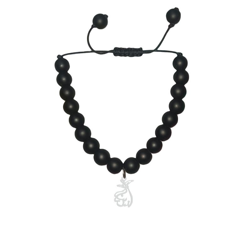 دستبند نقره هایکا طرح رقص سما مدل n.ha 903