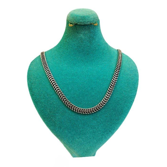 زنجیر نقره زنانه سلین کالا مدل کارتیه کد w12   t60
