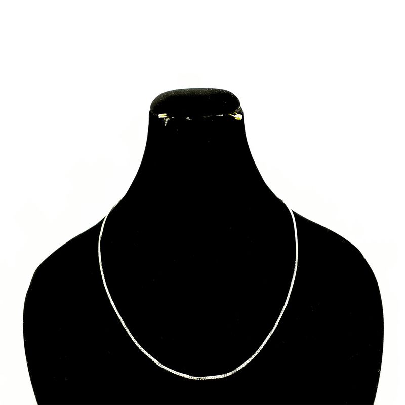 زنجیر نقره زنانه کد dg675
