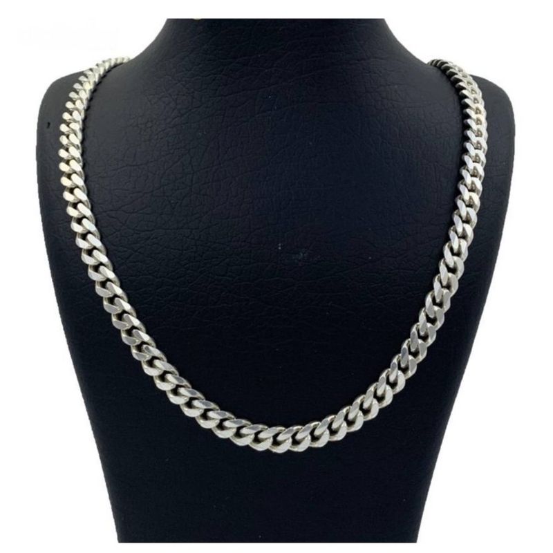 زنجیر نقره مردانه مدل arm2220