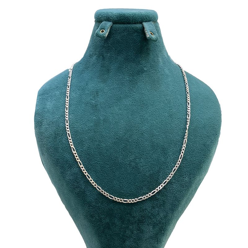 زنجیر نقره مردانه مدل فیگارو اسپرت 34 2421