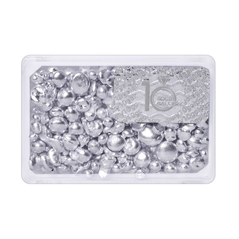 ساچمه نقره گالری طلای ده مدل 999.9 کد 50