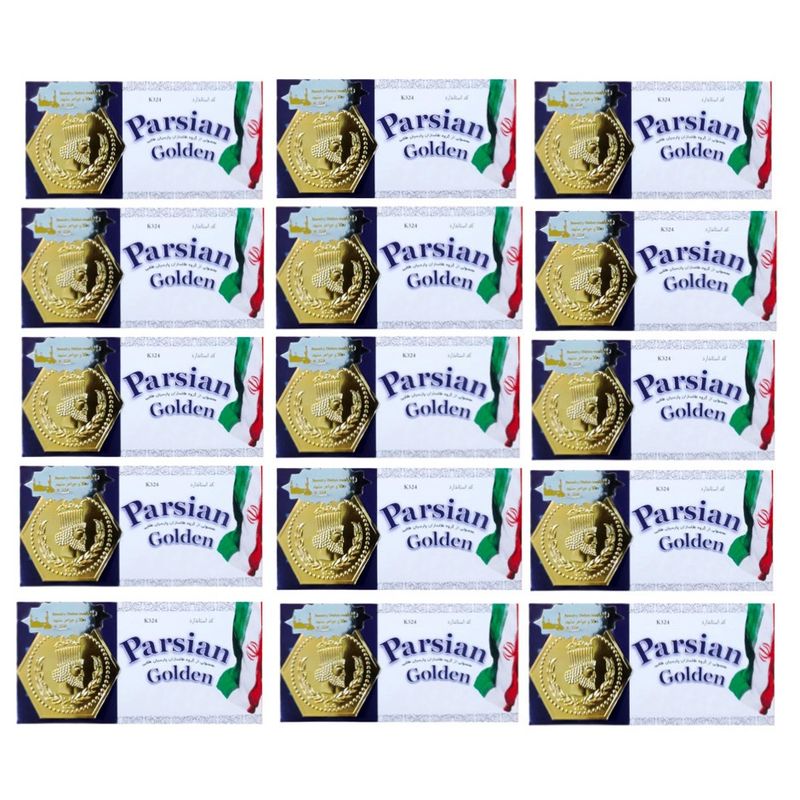 سکه طلا گرمی 18 عیار مدل پارسیان آفرینش k050 مجموعه 15 عددی