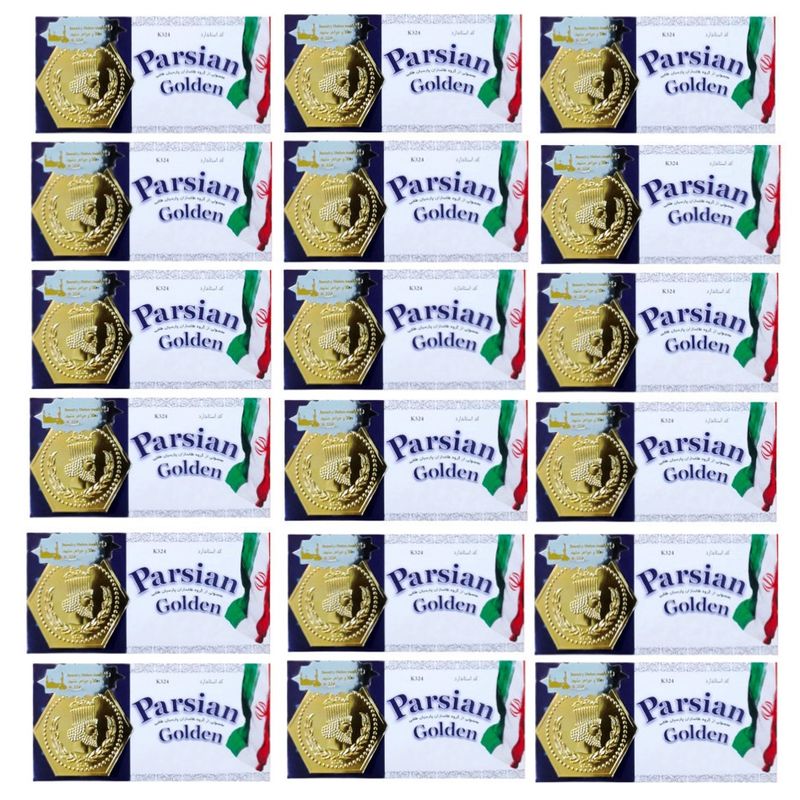 سکه طلا گرمی 18 عیار مدل پارسیان آفرینش k050 مجموعه 18 عددی