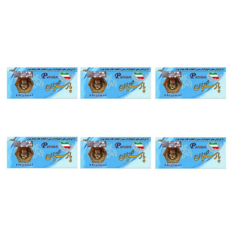 سکه گرمی 18 عیار پارسیان مدل sn12560 مجموعه 6 عددی