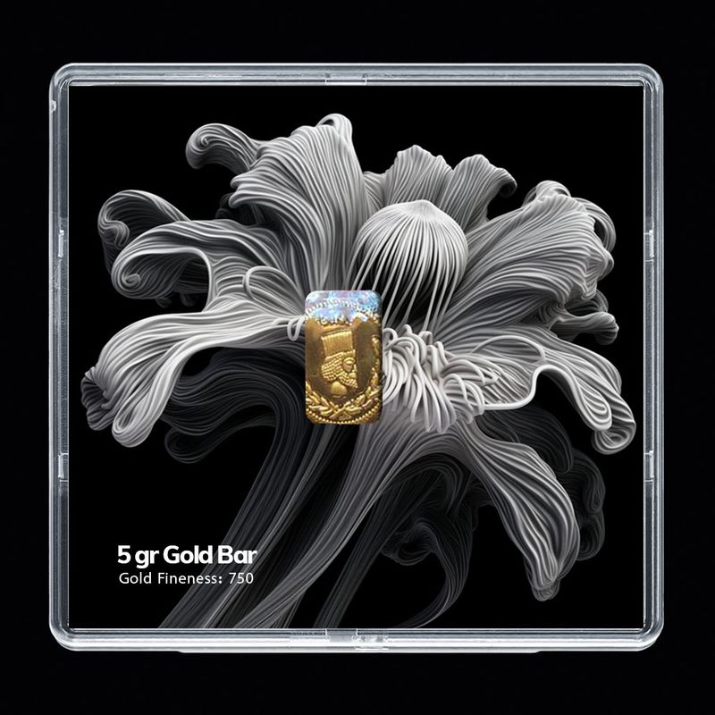 شمش طلا 18 عیار مدوپد مدل sg10069