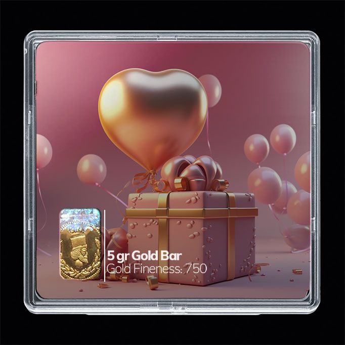 شمش طلا 18 عیار مدوپد مدل کادو کد sg10680