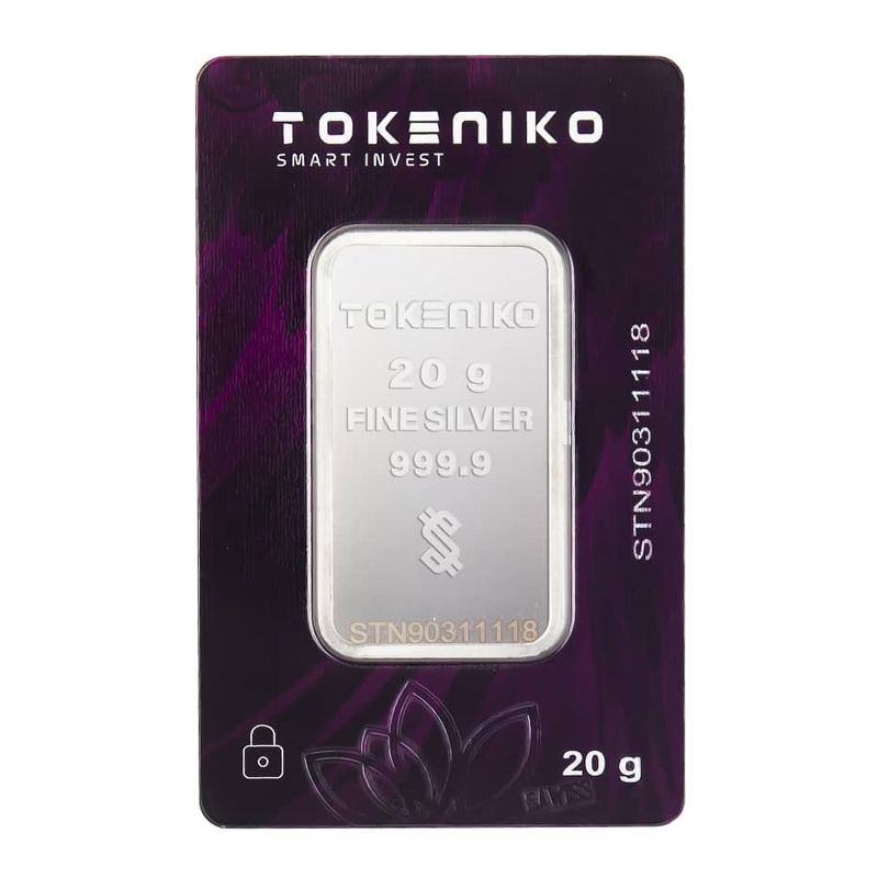 شمش نقره توکنیکو مدل 1020g