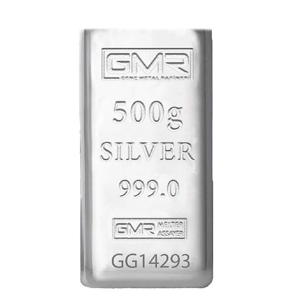 شمش نقره جی ام ار مدل 500g