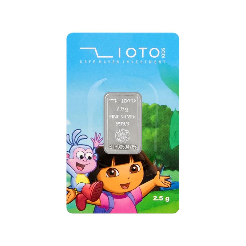 شمش نقره زیوتو مدل kids dora