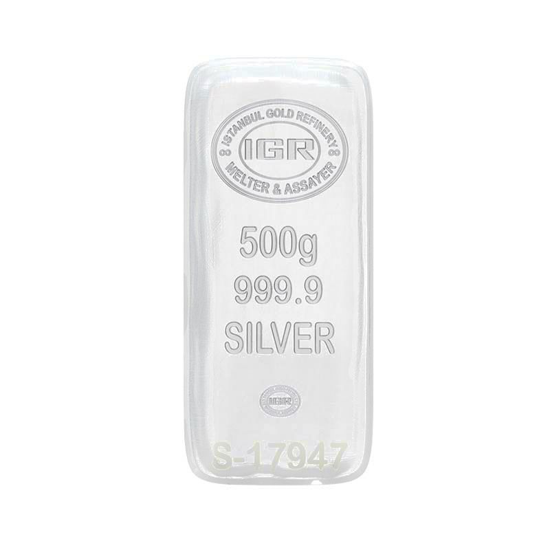 شمش نقره عیار مدل s500