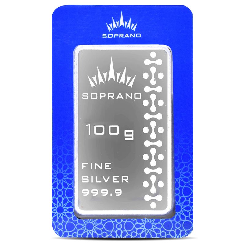 شمش نقره مدل si 100
