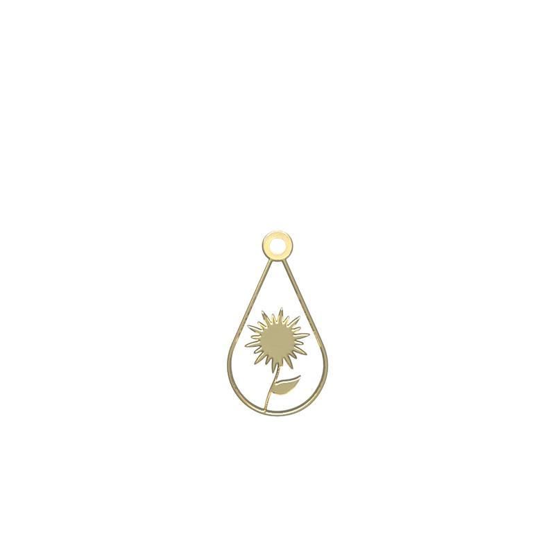 شمش نقره گالری توسطی مدل اشک کد nsa883de