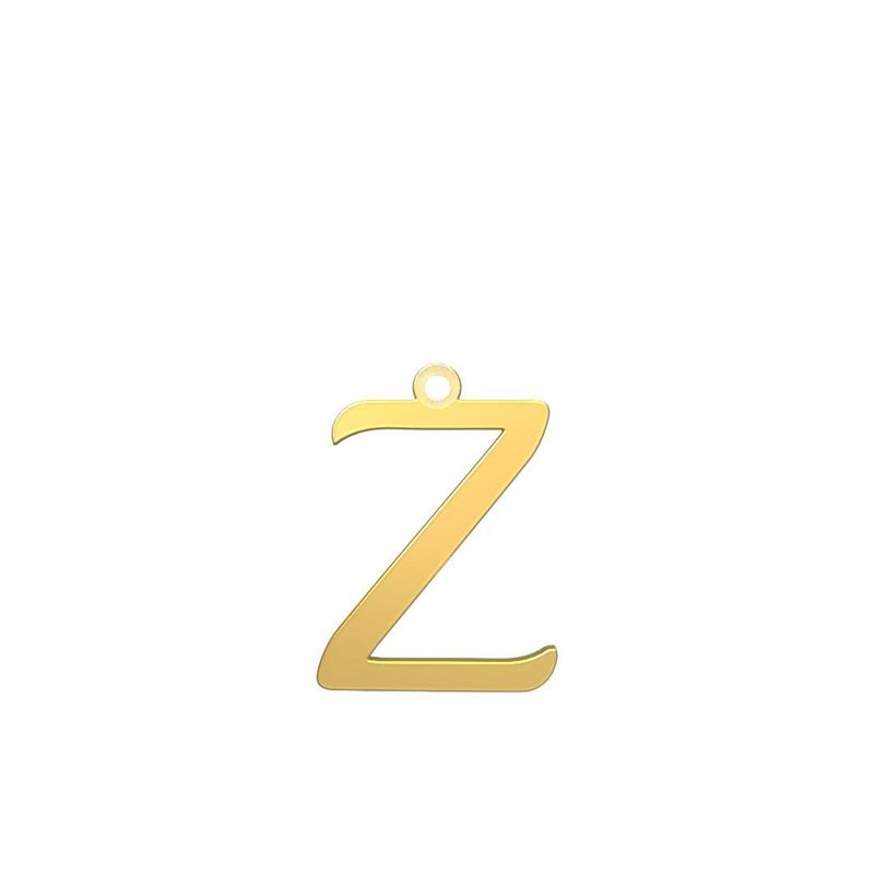 شمش نقره گالری توسطی مدل حرف z کد ns18ae96