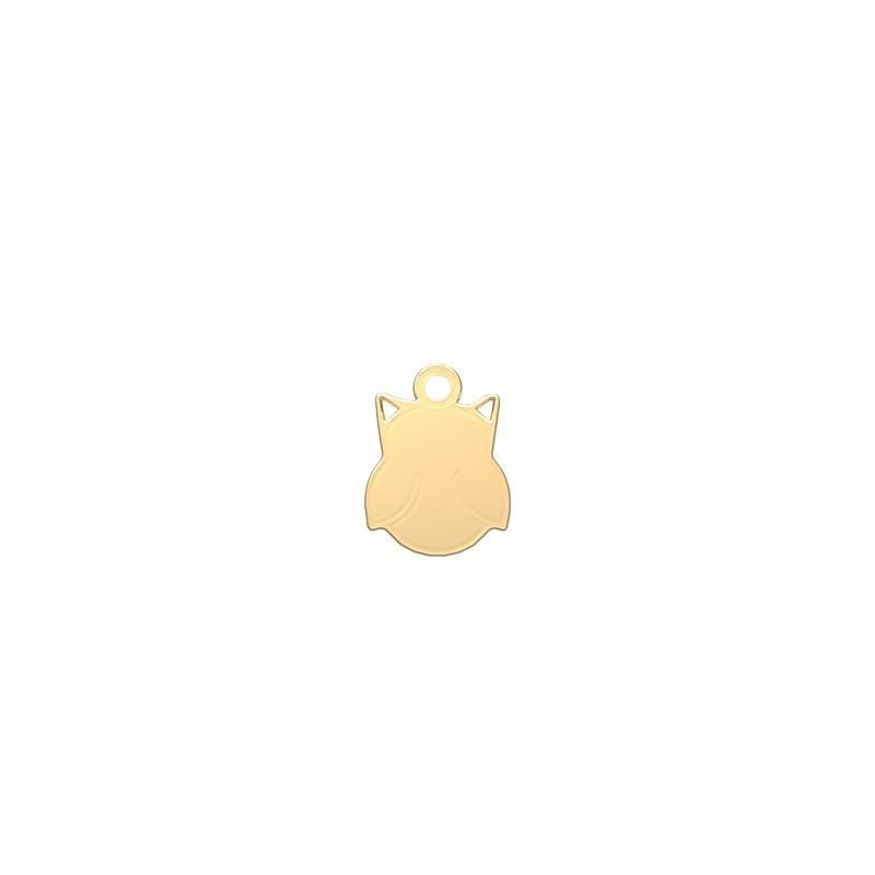 شمش نقره گالری طلا توسطی مدل جغد کد ns4eb65c