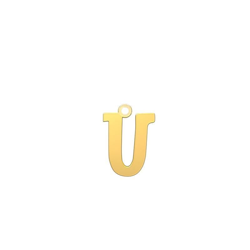 شمش نقره گالری طلا توسطی مدل حرف u کد ns1c4c8f