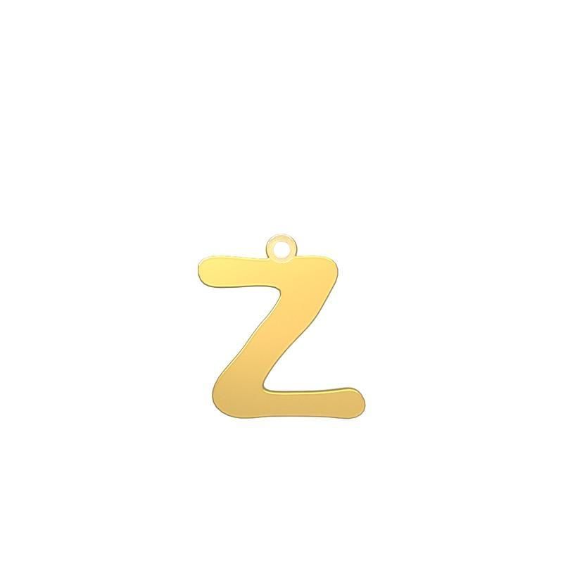 شمش نقره گالری طلا توسطی مدل حرف z کد ns5d6b79