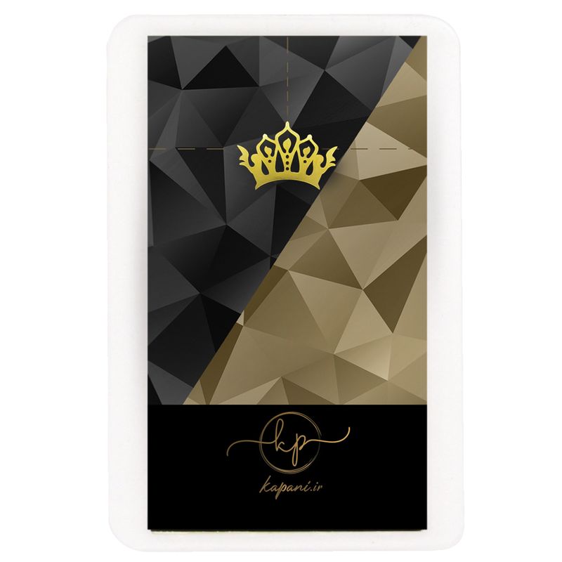 طلا گرمی 18 عیار کاپانی مدل تاج کد kc005