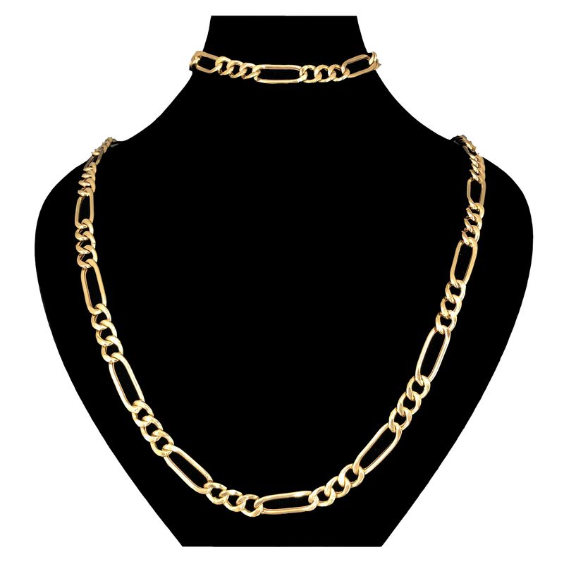 نیم ست طلا 18 عیار مردانه دوست خوب مدل dk1299