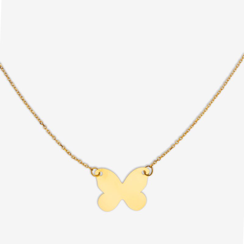 گردنبند طلا 18 عیار زنانه با زنجیر حلقه‌ای (فلامینگو) مایا ماهک مدل mm2178
