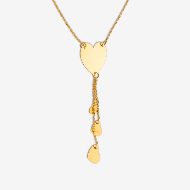 گردنبند طلا 18 عیار زنانه با زنجیر حلقه‌ای (فلامینگو) مایا ماهک مدل mm2180