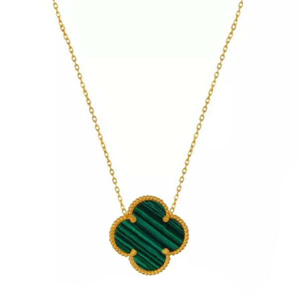 گردنبند طلا 18 عیار زنانه دوست خوب مدل ونکلیف dk680