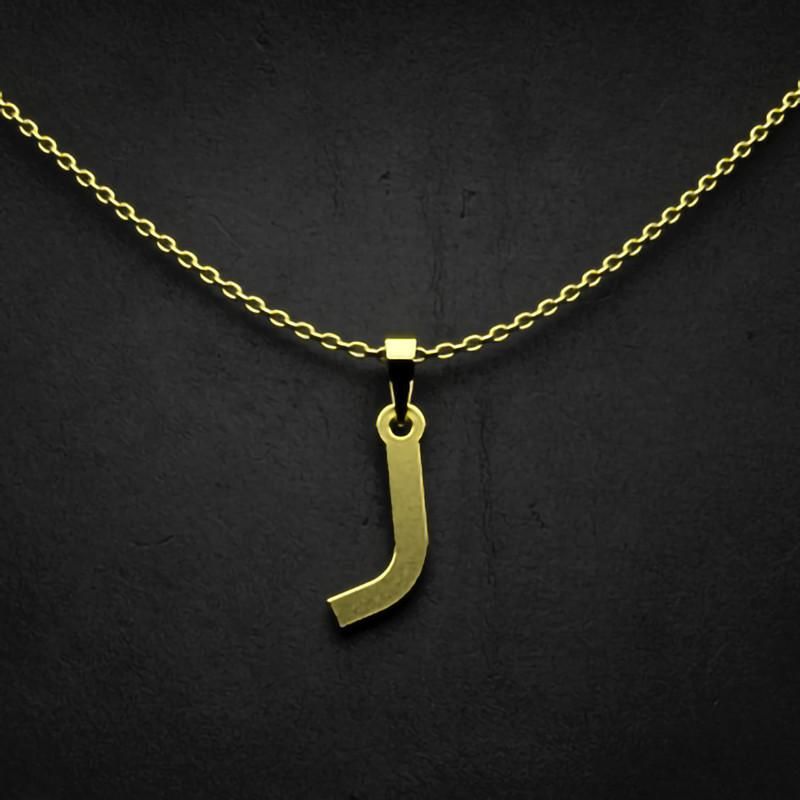 گردنبند طلا 18 عیار زنانه گالری طلا توسطی مدل حرف ر کد 1b167e