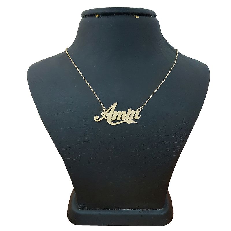گردنبند نقره زنانه ترمه 1 طرح امین کد a 540