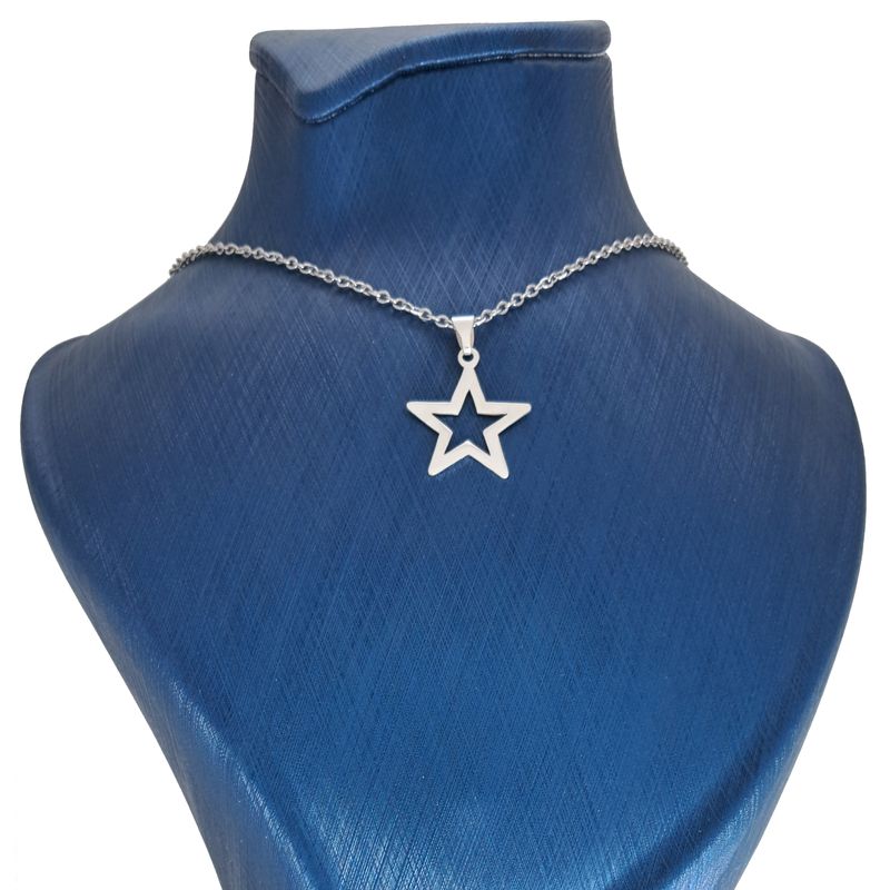 گردنبند نقره زنانه مدل ستاره