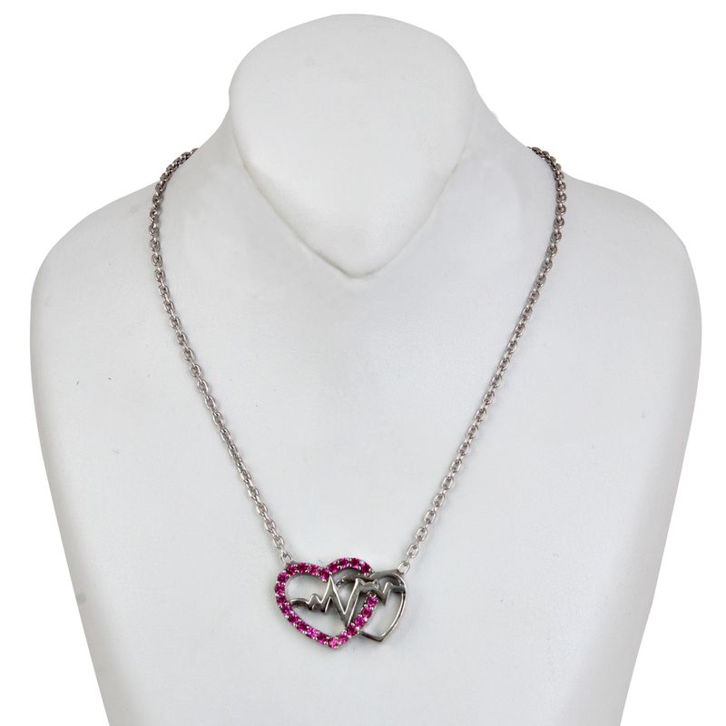 گردنبند نقره زنانه مدوکلاس کد 180390