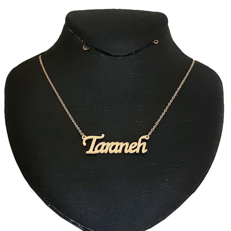 گردنبند نقره طرح ترانه مدل termehsilver 195