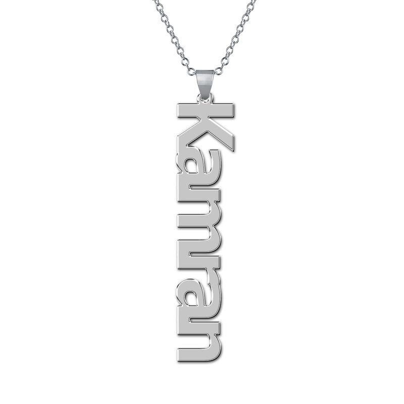 گردنبند نقره طرح کامران کد ac 81
