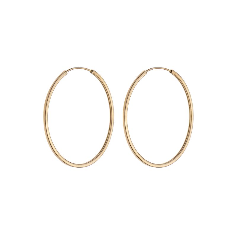 گوشواره حلقه ای طلا 18 عیار زنانه مایا ماهک مدل me1199