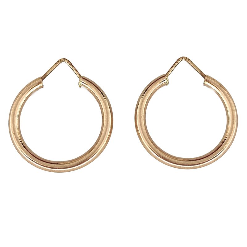 گوشواره طلا 18 عیار دخترانه طلا و جواهرسازی افرا مدل 118