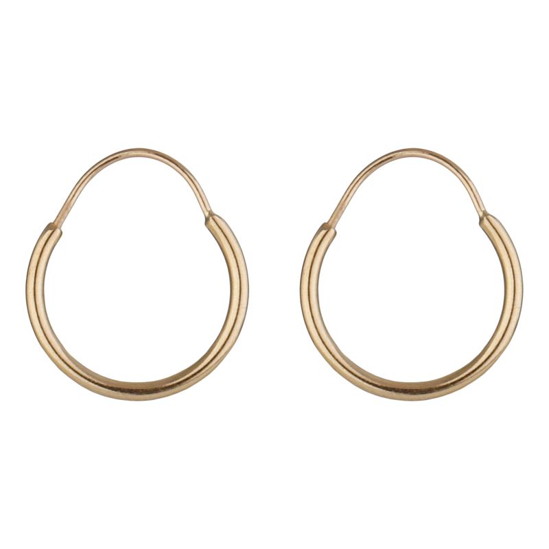 گوشواره طلا 18 عیار دخترانه طلای مستجابی مدل 15107