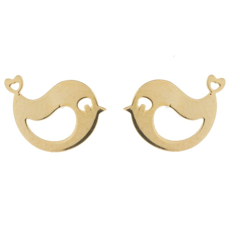 گوشواره طلا 18 عیار دخترانه مایا ماهک مدل me0722