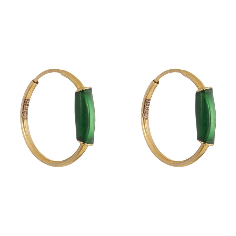 گوشواره طلا 18 عیار دخترانه کد er 006